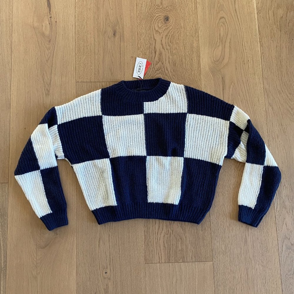 Cider Checked Sweater